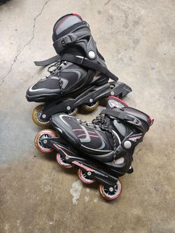 Inline roller blades