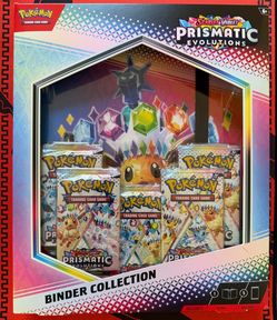 Pokémon Scarlet & Violet Prismatic Evolutions Binder Collection
