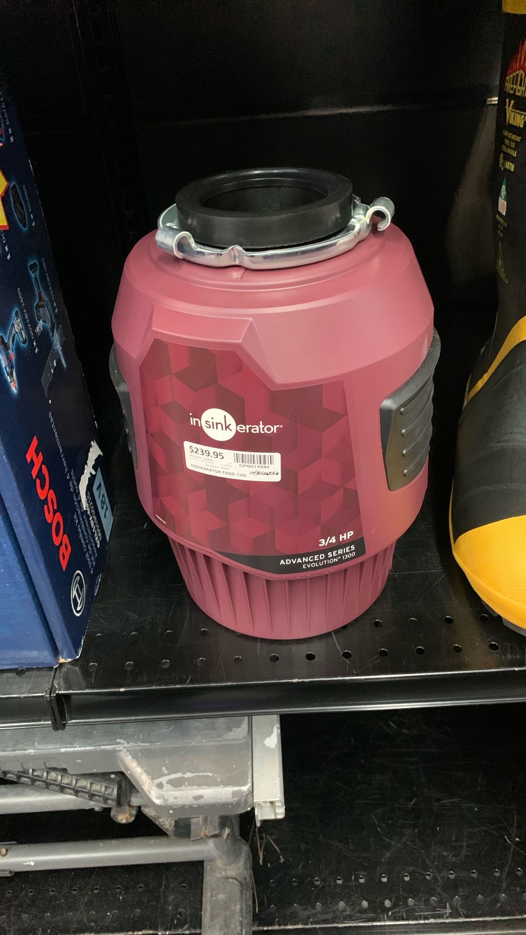 Insinkerator 3/4HP Garbage Disposal Evolution 1300