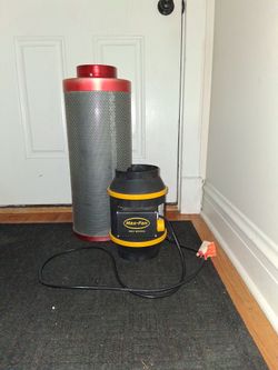 Can-Fan Max-Fan Pro Series Inline Fan with Carbon Air Filter