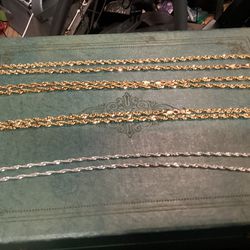 925 Gold Plated Silver Necklaces