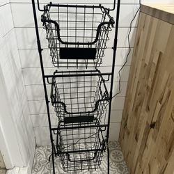 Metal 3 Basket Tier