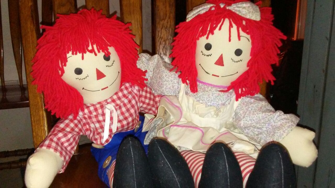 Ragetti-Ann & Andy collector dolls