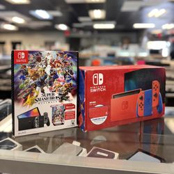 Nintendo Switch Super Smash Bros Ultimate Bundle (Take It Home In Payments/ llévatelo a casa en pagos) 
