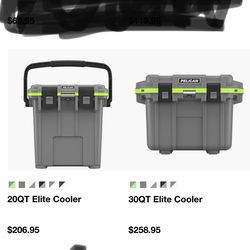 Pelican ice chests