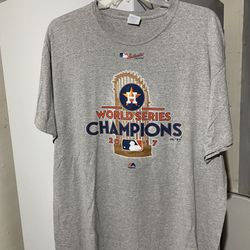 Houston Astros 2017 World Series Champs Shirt Size 2xl