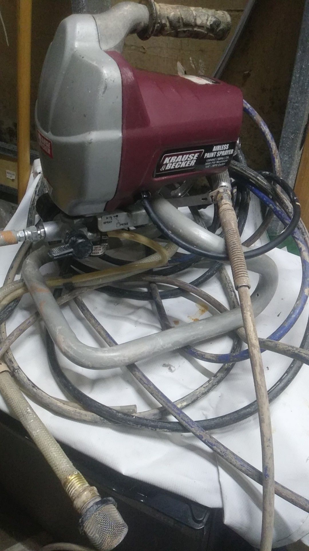 Krause becker airless paint sprayer for Sale in St. Louis, MO OfferUp