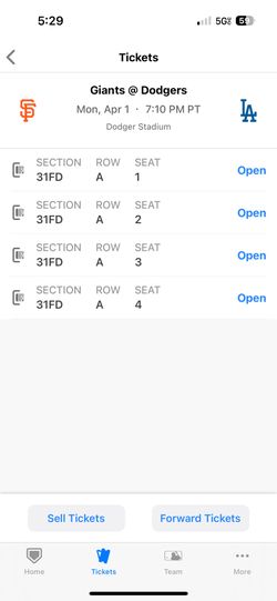Dodger Tickets