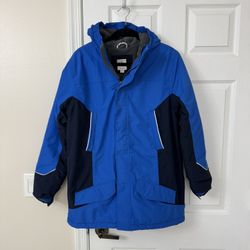 Boys Size 18/20 Men’s Size Small Lands End Winter Jacket Excellent Condition Located In Weston