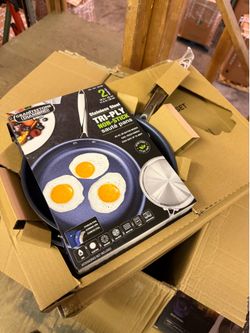 Frying pans set of two