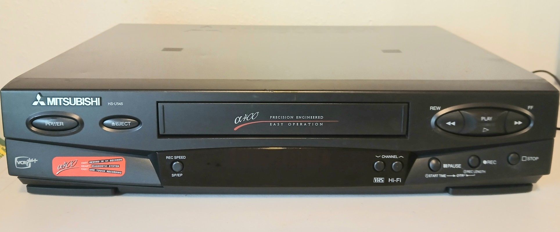 Mitsubishi VCR PLAYER 