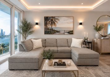 Luxury U-Shaped Sectional Sofa • Delivery Available • Like New