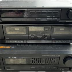 Stereo system Sony FM Stereo/FM-AM Tuner ST-JX301, TC-W301, AX301