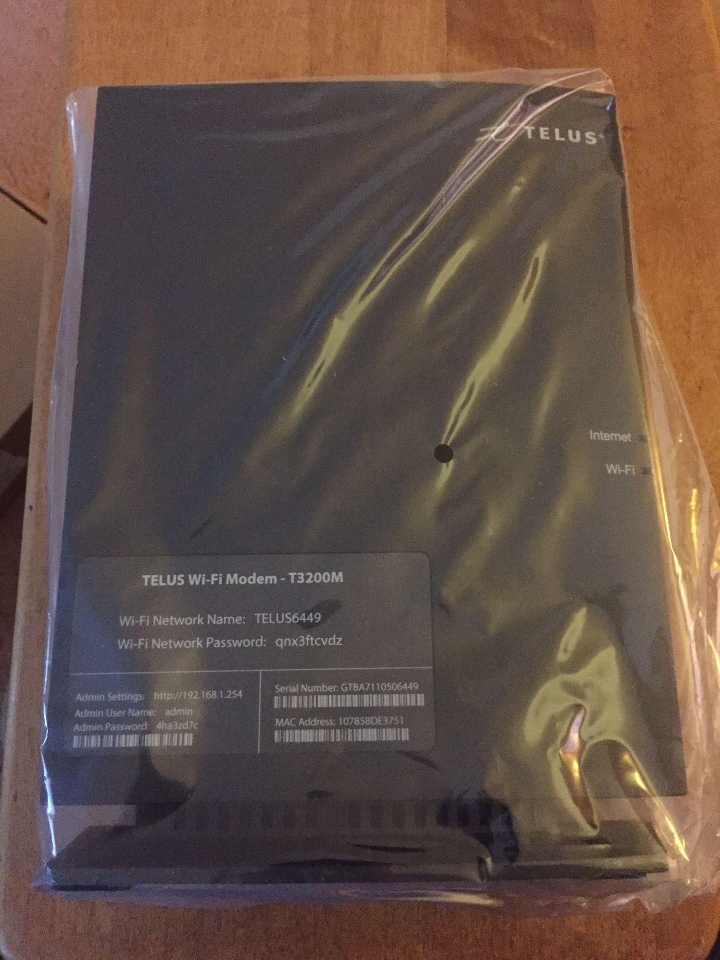 Actiontec T3200M Telus, DSL ( CAN REPLACE WINDSTREAM T3200) router / gateway