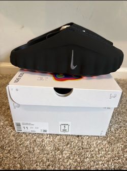 Nike mind slide  black chrome 001 size 11
