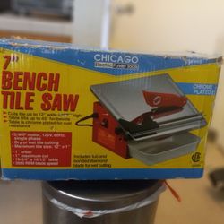 Bench Tile Saw. New