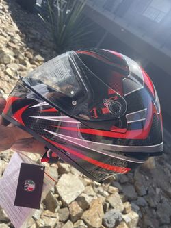 K5 S MULTI ECE DOT - HURRICANE 2.0 BLACK/RED
