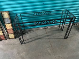 Glass table