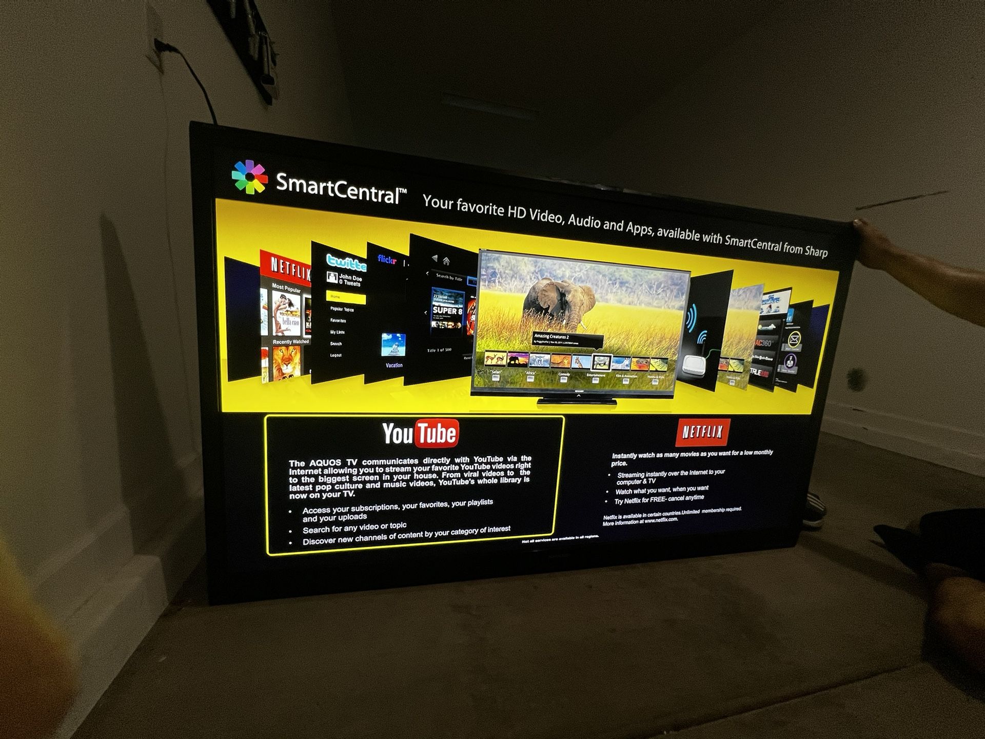 70” TV