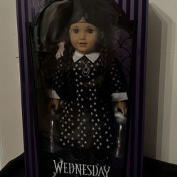 American Girl Wednesday Addams Collector Doll