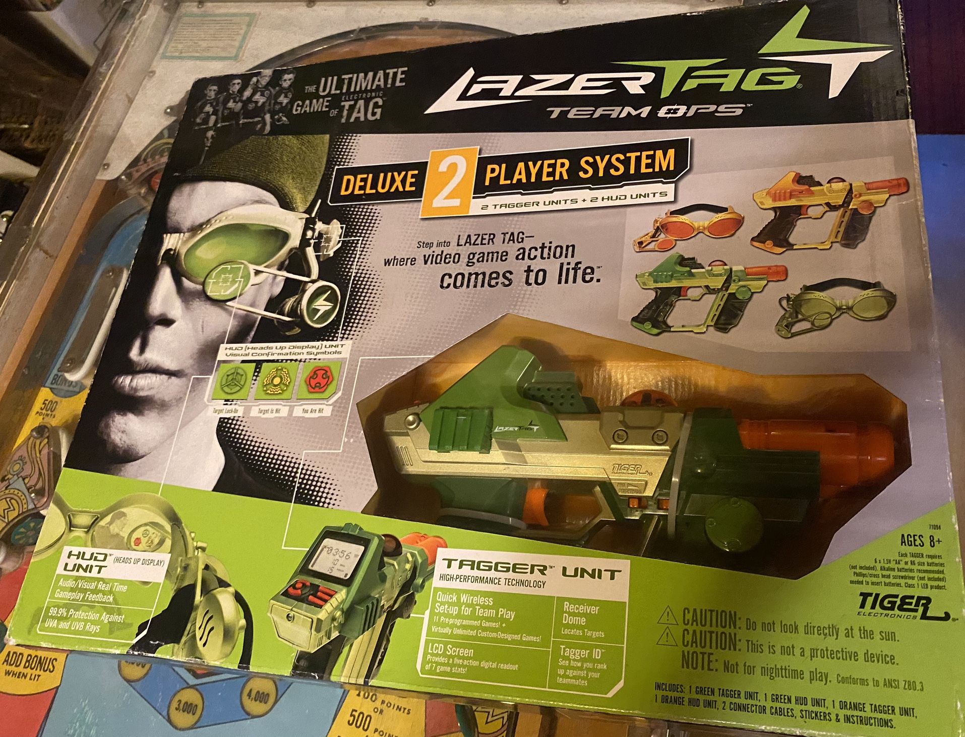 Tiger Electronics Laser Tag MIB Sealed