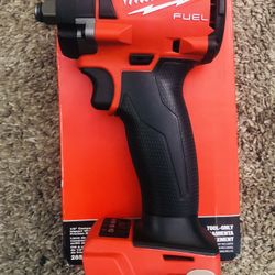 Milwaukee M18 FUEL GEN-3 18V Lithium-Ion Brushless Cordless 1/2 in. Compact Impact Wrench with Friction Ring (Tool-Only)