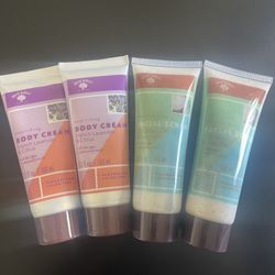 Body Cream & Facial Scrub 