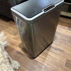 Stainless Steel Trashcan Motion Activated 