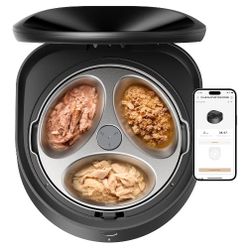 Automatic Pet Feeder 3 Day.  Refrigerated, App Control Included