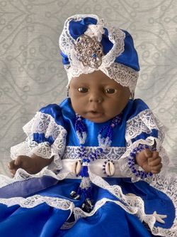 Muñeca Religiosa / Religious Doll  - Yemaya