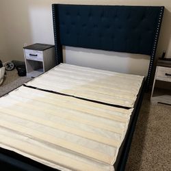 Queen bed frame