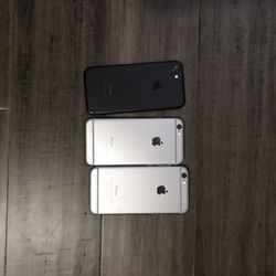 iPhones Lot 2 6s 1 iPhone 8 iCloud Locked Or Best Offer 