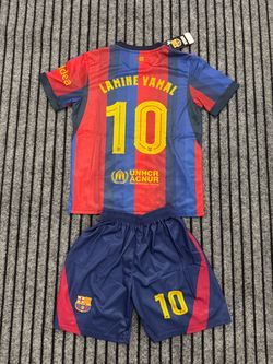 FC Barcelona Lamine Yamal #10 Kids Kit, for kids only, $20 each set