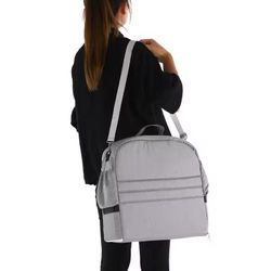 Portable Folding Bed Mobile Bed Bionic Bed Backpack for Mom Complete Portable Baby Crib with Mosquito Net and Adjustable Support