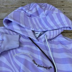 Nike Women’s Size M Purple Mind Over Matter Show Yourself Love Hoodie
