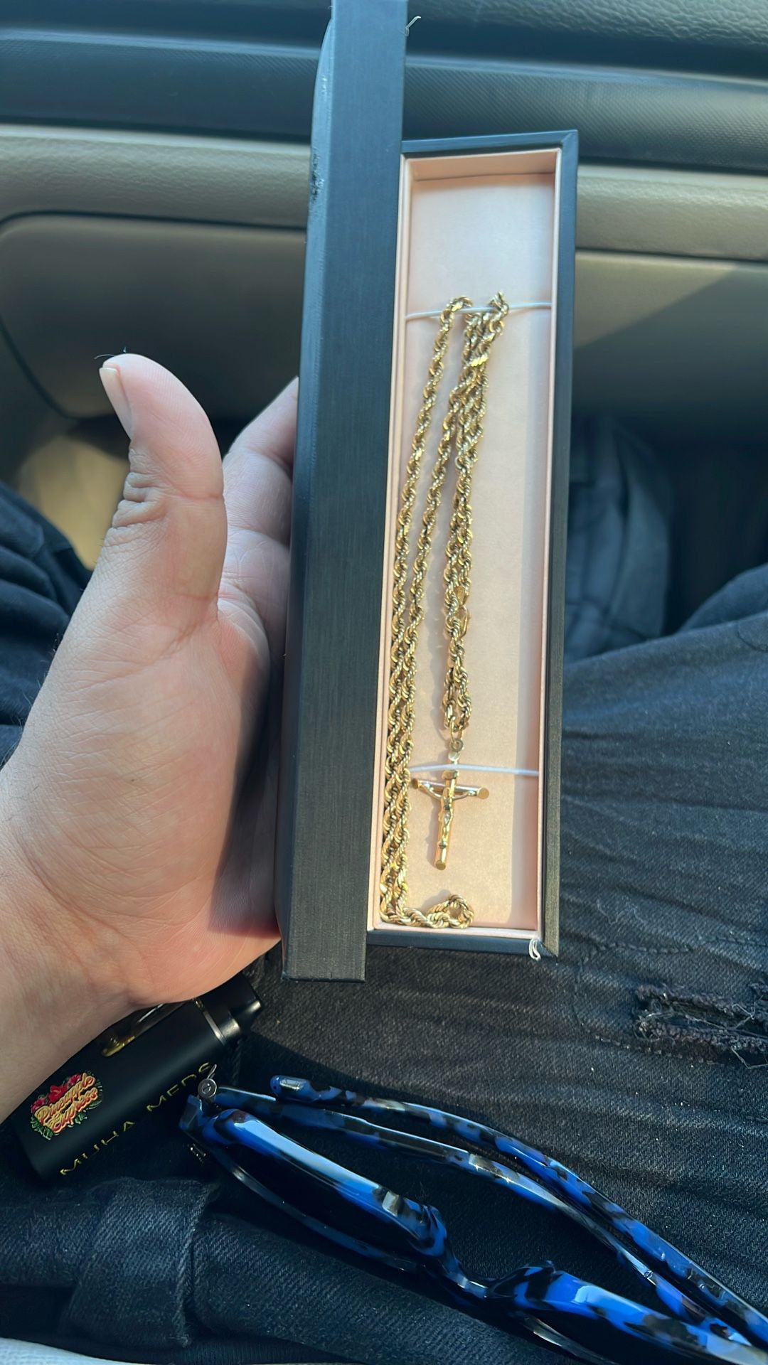 28 Gram 10k Solid Gold Chain 
