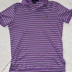 Ralph Lauren purple polo shirt Size S 