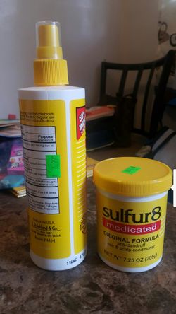 Dandruf hair cream and hair spray (SURF MEDICATED )