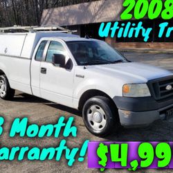 2008 FORD F150 UTILITY TRUCK 2WD