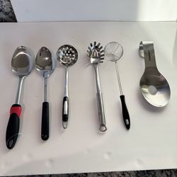 🥄 6-Piece Kitchen Utensil Set & Cuisinart Spoon Rest
