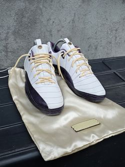 Air Jordan Prima Trainer Purple Taxi 12 XII Shoes 