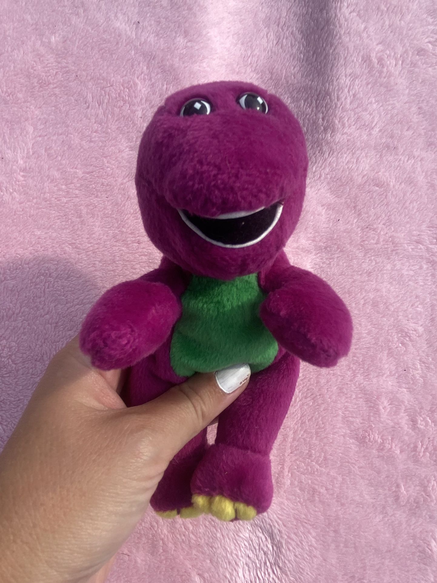 Vintage 1992 Barney the Purple Dinosaur Small Plush Lyons Group