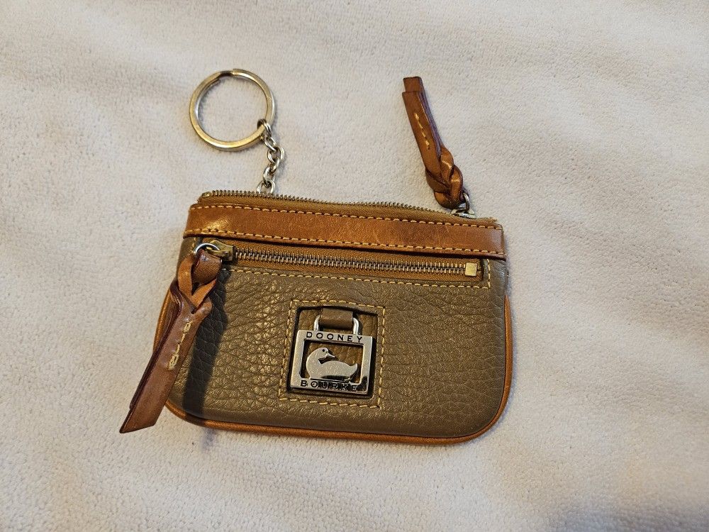 Dooney & Bourke Coin Purse Small Beige