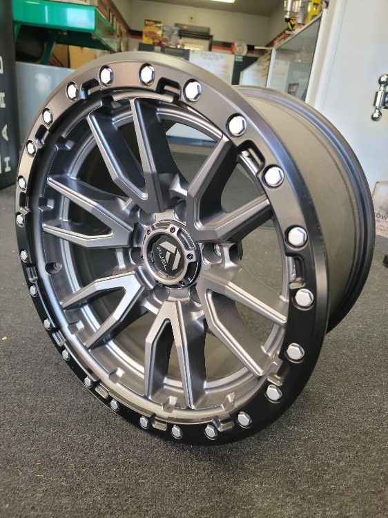 Fuel Rebel 17x9 Wheels 6x135