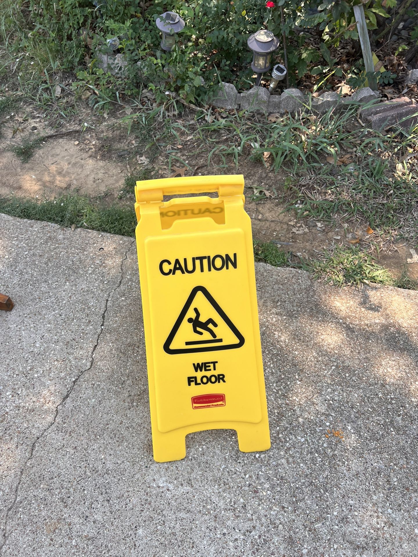 Rubbermaid Commercial Caution Wet Floor Safety Sign