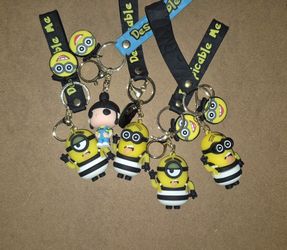 Minions Keychains 