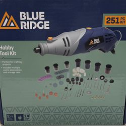 Blue Ridge Hobby Tool Kit Blue 251 Pieces 