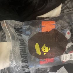 Blue Bape Hoodie Authentic  