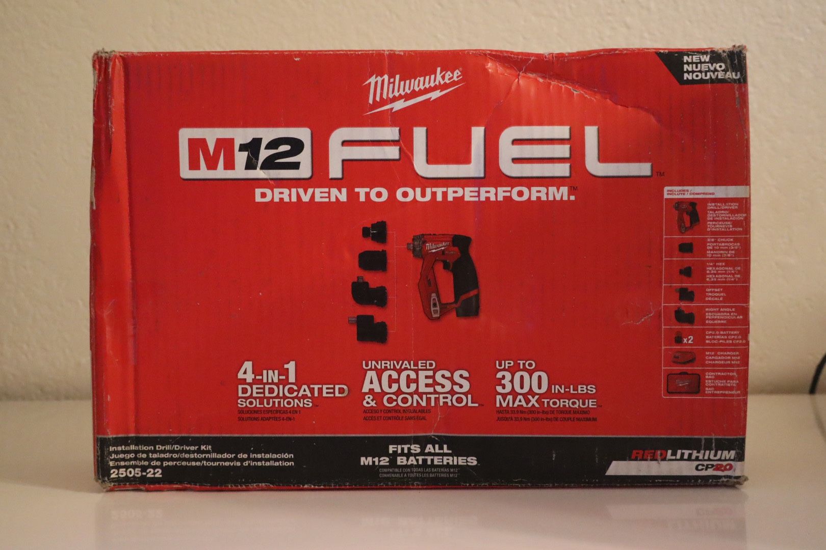 Milwaukee 4in1 Drill Driver 