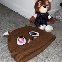 Kanye West Beanie & Plushie